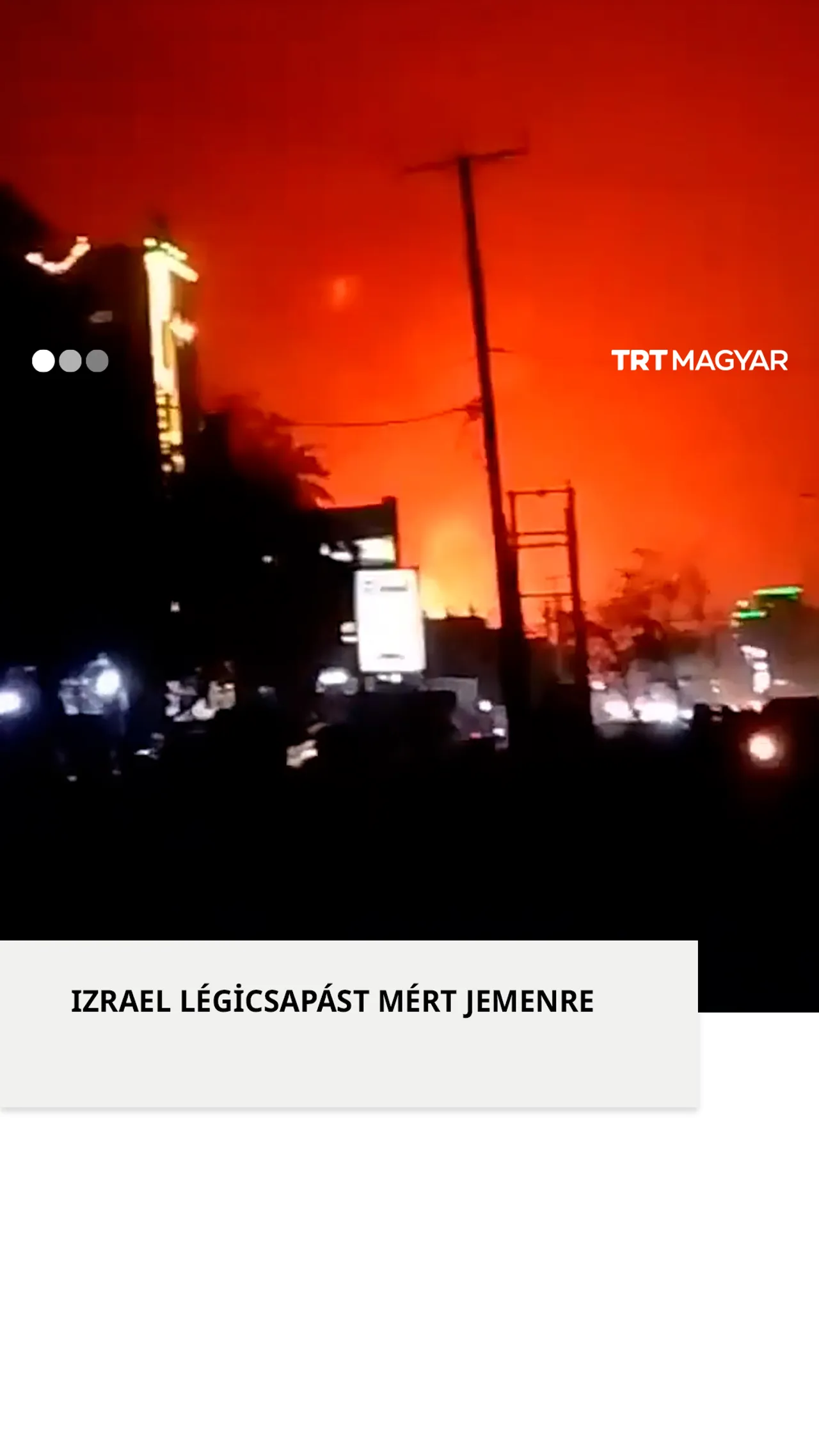 Izrael több légicsapást hajtott végre Jemenben